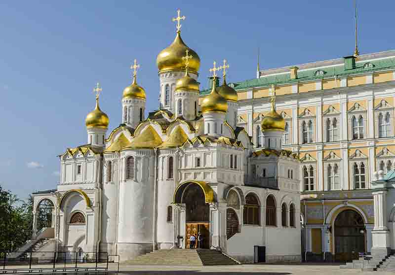 58 - Rusia - Moscu - Kremlin - catedral de La Anunciacion